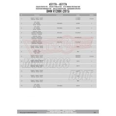 Plexi-szélvédő TARTÓ BMW R 1200 R (2015-2018) GIVI
