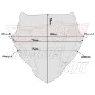 Plexi-szélvédő BMW G 310 R (2017-2023) GIVI Füst színű