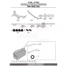 Plexi-szélvédő TARTÓ BMW F 900 R (20-24) GIVI