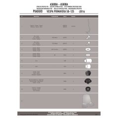   Plexi-szélvédő TARTÓ PIAGGIO VESPA PRIMAVERA 50-125-150 (14-24)