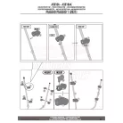 Plexi-szélvédő TARTÓ PIAGGIO 1 / ELETTRICO (21-23) GIVI