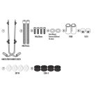 Rögzítő készlet GIVI szélvédőhöz PIAGGIO Vespa GTS 125-300 (2023-2025) / Vespa GTS 310 (2025)