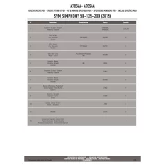   Plexi-szélvédő TARTÓ SYM Symphony ST 50-125-200 (2015-2018) GIVI