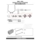Plexi-szélvédő TARTÓ Ducati Scrambler 400 (2016-2021) / Ducati Scrambler Icon 800 (2015-2023) GIVI