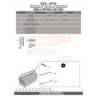 Plexi-szélvédő TARTÓ Benelli Imperiale 400 (2020-2024) GIVI