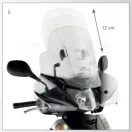 Plexi-szélvédő állítható HONDA CRF1000L Africa Twin (2016-2017) / CRF1000L Africa Twin (2018-2019) / CRF1000L Africa Twin Adventure Sports (2018-2019) GIVI
