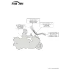 Plexi-szélvédő állítható HONDA CRF1000L Africa Twin (2016-2017) / CRF1000L Africa Twin (2018-2019) / CRF1000L Africa Twin Adventure Sports (2018-2019) GIVI