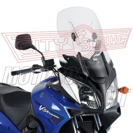 Plexi-szélvédő állítható Kawasaki KLV 1000 (04-10) / Suzuki DL 650 V-Strom (04-11) / Suzuki DL 1000 V-Strom (02-11) GIVI