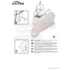 Plexi-szélvédő állítható Kawasaki KLV 1000 (04-10) / Suzuki DL 650 V-Strom (04-11) / Suzuki DL 1000 V-Strom (02-11) GIVI