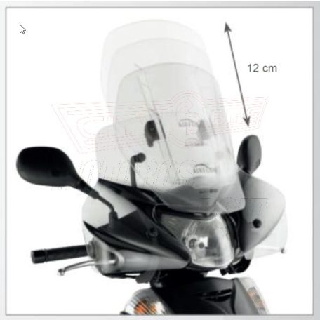 Plexi-szélvédő állítható SUZUKI DL 1000 V-Strom (2014-2019) GIVI