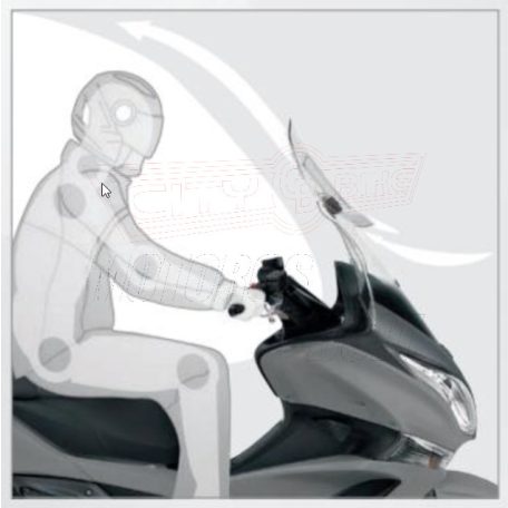 Plexi-szélvédő állítható SUZUKI V-Strom 800DE (2023-2025) / V-Strom 800SE (2023-2025) GIVI