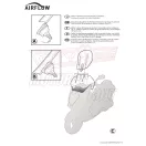 Plexi-szélvédő állítható Honda SW-T 400 (09-16) GIVI