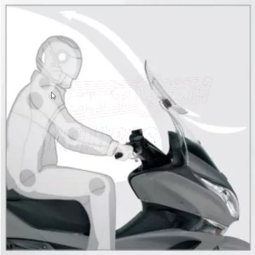   Plexi-szélvédő állítható BMW R 1200 GS (2004-2012) GIVI