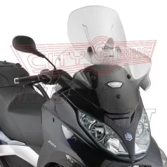   Plexi-szélvédő állítható Piaggio MP3 Touring 300-400 (11) / MP3 Business 500 (12-13) / MP3 SPORT 500 (12-13) / MP3 300 BUSINESS (12-14) / MP3 300 SPORT (12-14) GIVI