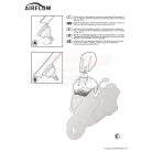 Plexi-szélvédő állítható MOTO GUZZI V85 TT (2019-2023) GIVI