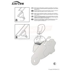   Plexi-szélvédő állítható MOTO GUZZI V85 TT (2019-2023) GIVI