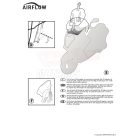 Plexi-szélvédő állítható MOTO GUZZI V85 TT (2019-2023) GIVI