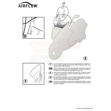 Plexi-szélvédő állítható MOTO GUZZI V85 TT (2019-2023) GIVI