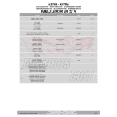   Plexi-szélvédő TARTÓ Benelli Leoncino/Trail 500 (2017-2025) GIVI