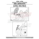 Plexi-szélvédő TARTÓ Benelli Leoncino/Trail 500 (2017-2024) GIVI