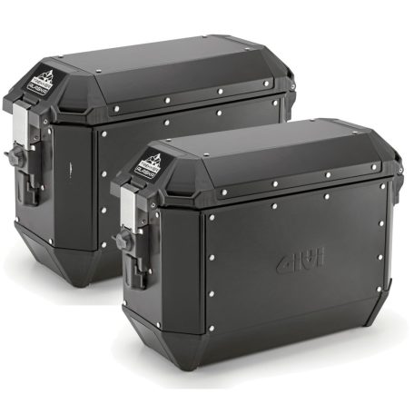 Csomagtartó oldaldobozpár GIVI TREKKER ALASKA Black Line 36liter