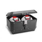 GIVI ALA56B Trekker Alaska /fekete/ hátsó doboz – 56 literes Monokey, WIRELEASE®, 2 sisakos tárolódoboz