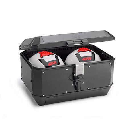 GIVI ALA56B Trekker Alaska /fekete/ hátsó doboz – 56 literes Monokey, WIRELEASE®, 2 sisakos tárolódoboz