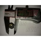 Plexi felfogató / rezgéscsillapító anya (gumi anya) M5 menettel