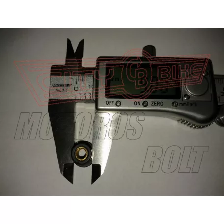 Plexi felfogató / rezgéscsillapító anya (gumi anya) M5 menettel