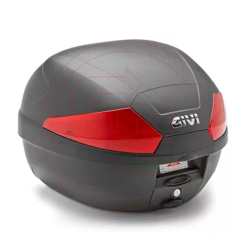   Givi B29N2 – 29L Monolock felső doboz piros prizmás kivitelben