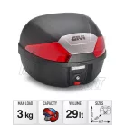 Givi B29N2 – 29L Monolock felső doboz piros prizmás kivitelben