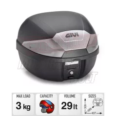 GIVI B29NT2 csomagtartó doboz – kompakt és biztonságos