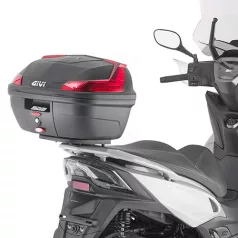 GIVI B37N Monolock csomagtartó doboz – 37L, piros prizma