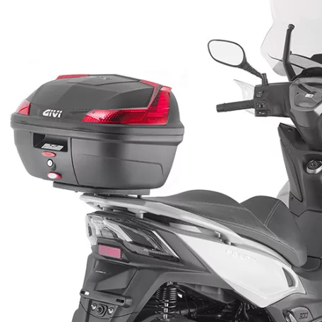 GIVI B37N Monolock csomagtartó doboz – 37L, piros prizma