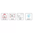 GIVI B38 Bernina MONOLOCK doboz – platnival – 38L GIVI B38 Bernina MONOLOCK doboz – platnival – 38L