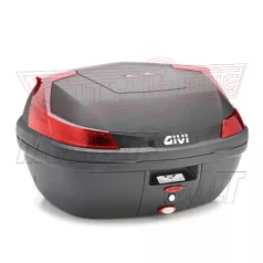   GIVI B47NML Monolock 47 L – prémium vízálló topcase - piros prizmával