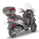 GIVI B47NML Monolock 47 L – prémium vízálló topcase - piros prizmával