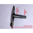 Berugótengely HONDA DIO AF18/25 / Peugeot 50 robogókhoz