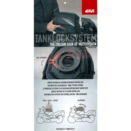 Rögzítő szett Tanklock és TanklockED táskákhoz BF01 GIVI