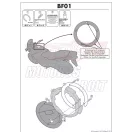 Rögzítő szett Tanklock és TanklockED táskákhoz BF01 GIVI