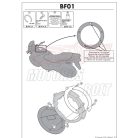 Rögzítő szett Tanklock és TanklockED táskákhoz BF01 GIVI