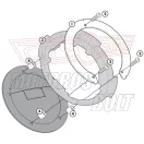 Rögzítő szett Tanklock és TanklockED táskákhoz BF05 GIVI Rögzítő szett Tanklock és TanklockED táskákhoz BF05 GIVI