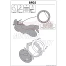 Rögzítő szett Tanklock és TanklockED táskákhoz BF05 GIVI Rögzítő szett Tanklock és TanklockED táskákhoz BF05 GIVI