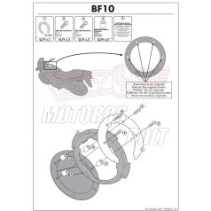  Rögzítő szett Tanklock és TanklockED táskákhoz BF10 GIVI