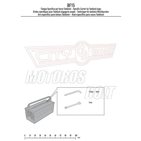 Rögzítő szett Tanklock és TanklockED táskákhoz BF15 GIVI