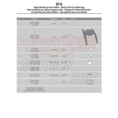   Rögzítő szett Tanklock és TanklockED táskákhoz BF16 GIVI