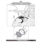 Rögzítő szett Tanklock és TanklockED táskákhoz BF19 GIVI