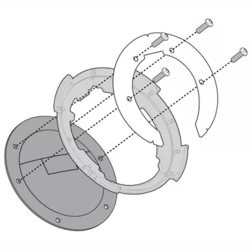   Rögzítő szett Tanklock és TanklockED táskákhoz BF20 GIVI