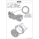 Rögzítő szett Tanklock és TanklockED táskákhoz BF20 GIVI