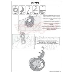   Rögzítő szett Tanklock és TanklockED táskákhoz BF22 GIVI